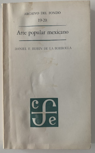 Portada del libro de ARTE POPULAR MEXICANO