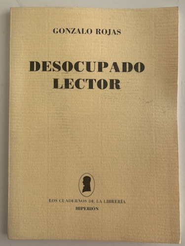 Portada del libro de Desocupado lector