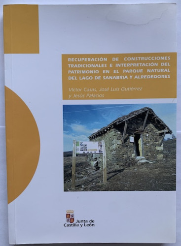 Portada del libro de Recuperación de construcciones tradicionales e interpretación del Patrimonio 