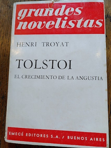 Portada del libro de TOLSTOI. Vol. 2: El crecimiento de la angustia