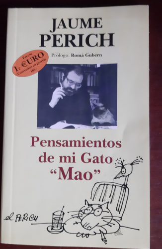 Portada del libro de PENSAMIENTOS DE MI GATO MAO