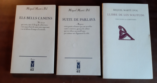 Portada del libro de SUITE DE PARLAVÀ. Reposo entre parets solemnes que em recorden cants i converses, guanys de solitari...