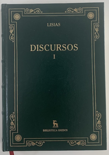 Portada del libro de Discursos I 