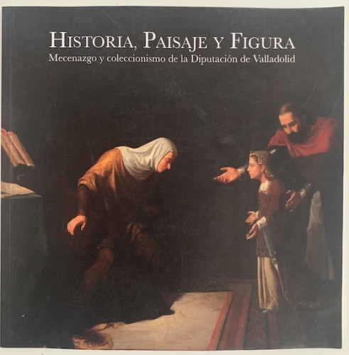 Portada del libro Historia, paisaje y figura. Mecenazgo y coleccionismo de la Diputación de Valladolid. 