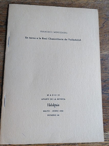 Portada del libro de EN TORNO LA REAL CHANCILLERÍA DE VALLADOLID