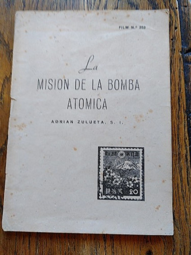 Portada del libro de LA MISIÓN DE LA BOMBA ATÓMICA