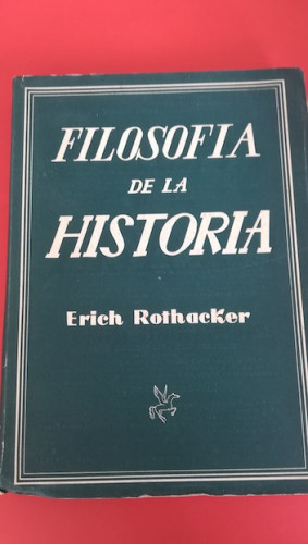 Portada del libro de FILOSOFÍA DE LA HISTORIA