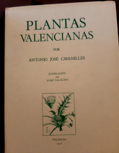 Portada del libro de PLANTAS VALENCIANAS