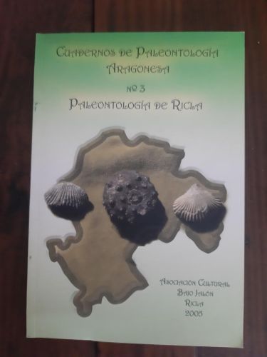 Portada del libro de CUADERNOS DE PALEONTOLOGÍA ARAGONESA Nº 3 Paleontología de Ricla