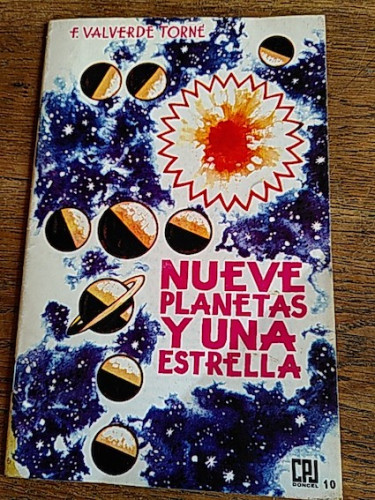 Portada del libro de NUEVE PLANETAS Y UNA ESTRELLA