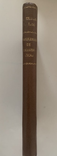 Portada del libro de PROBLEMAS DE MATEMÁTICAS  PARA TECNICOS Y NATURALISTAS