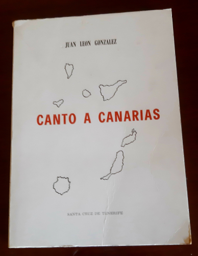 Portada del libro de CANTO A CANARIAS, Siete islas, siete rocas y siete piedras preciosas