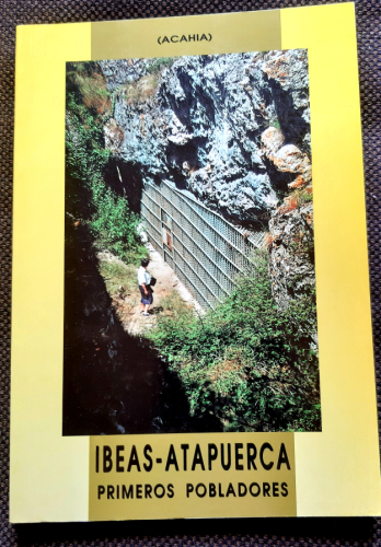 Portada del libro de Ibeas - Atapuerca. Primeros Pobladores
