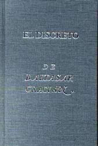 Portada del libro de EL DISCRETO - FACSÍMIL DEL LIBRO DE 1646