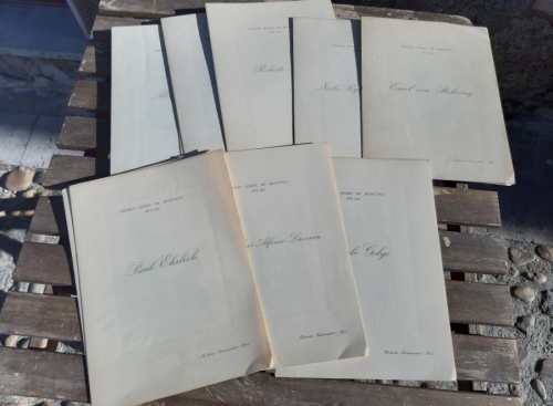 Portada del libro de LOTE 26 PREMIOS NOBEL DE MEDICINA