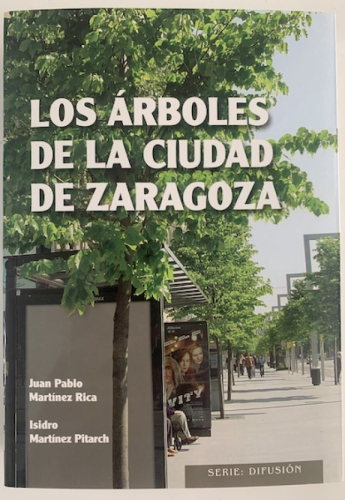 Portada del libro Los árboles de la ciudad de Zaragoza