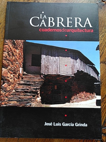 Portada del libro de LA CABRERA. Cuadernos de arquitectura