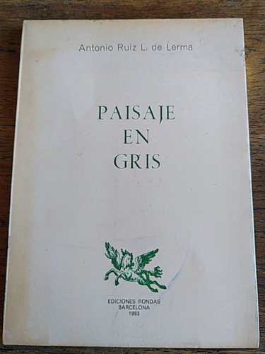 Portada del libro de PAISAJE EN GRIS