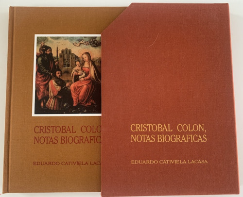Portada del libro de CRISTÓBAL COLÓN, NOTAS BIBLIOGRÁFICAS