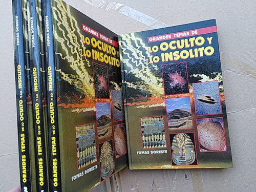 Portada del libro de GRANDES TEMAS DE LO OCULTO Y LO INSOLITO (4 tomos)