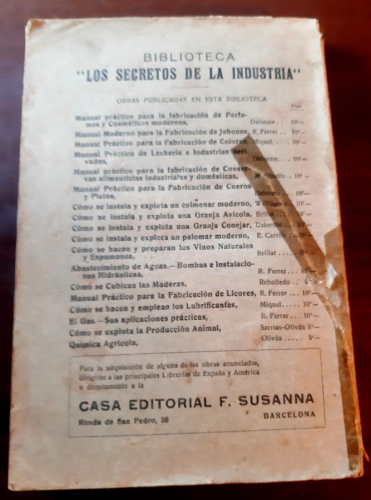Portada del libro de MANUAL MODERNO PARA LA FABRICACIÓN DE JABONES