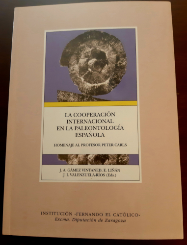 Portada del libro de LA COOPERACIÓN INTERNACIONAL EN LA PALEONTOLOGÍA ESPAÑOLA