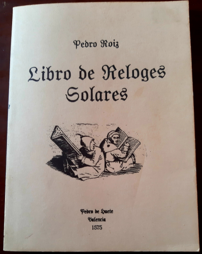 Portada del libro de LIBRO DE RELOGES SOLARES. FACSÍMIL DE LA EDICIÓN DE 1575