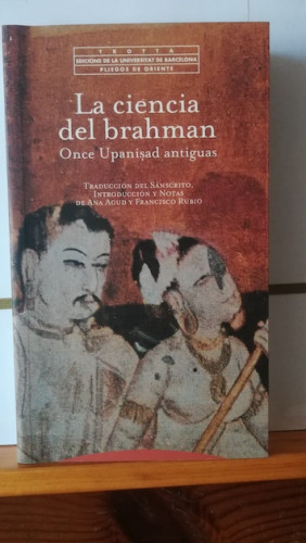 Portada del libro de LA CIENCIA DEL BRHMAN. Once Upanisad antiguas
