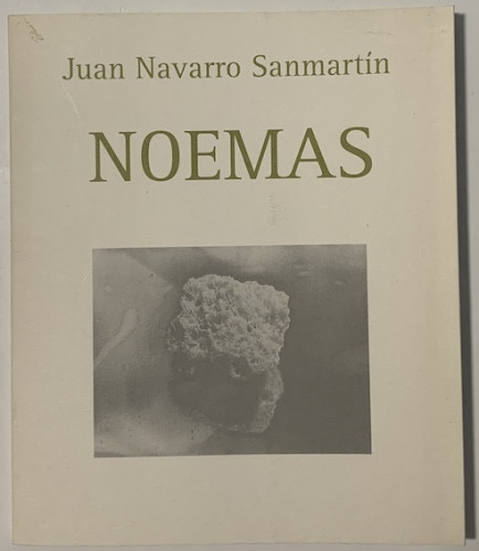 Portada del libro de NOEMAS