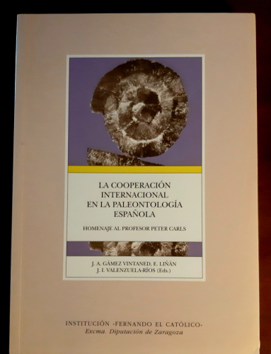 Portada del libro de LA COOPERACIÓN INTERNACIONAL EN LA PALEONTOLOGÍA ESPAÑOLA