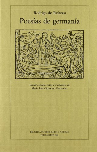 Portada del libro de POESÍAS DE GERMANÍA