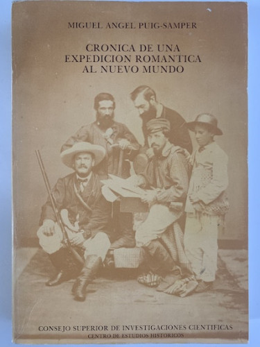 Portada del libro de CRÓNICA DE UNA EXPEDICIÓN ROMÁNTICA AL NUEVO MUNDO