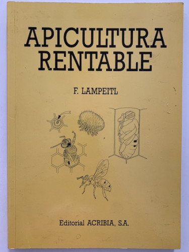 Portada del libro de APICULTURA RENTABLE