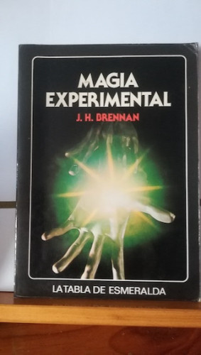 Portada del libro de MAGIA EXPERIMENTAL