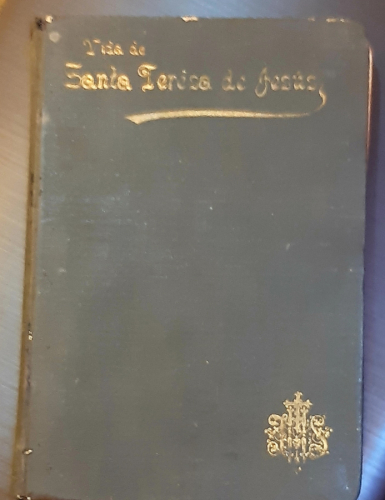 Portada del libro de VIDA DE LA SANTA MADRE TERESA DE JESÚS Y CAMINO DE PERFECCIÓN POR LA MISMA SANTA MADRE