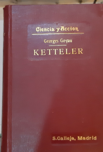 Portada del libro de KETTELER 