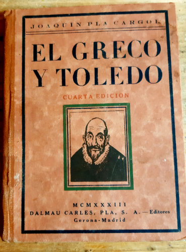 Portada del libro de EL GRECO Y TOLEDO 