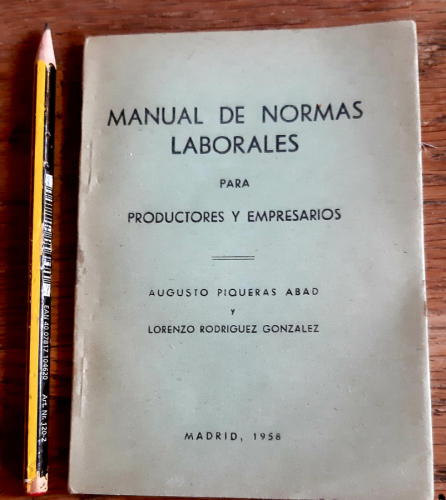 Portada del libro de MANUAL DE NORMAS LABORALES PARA PRODUCTORES Y EMPRESARIOS