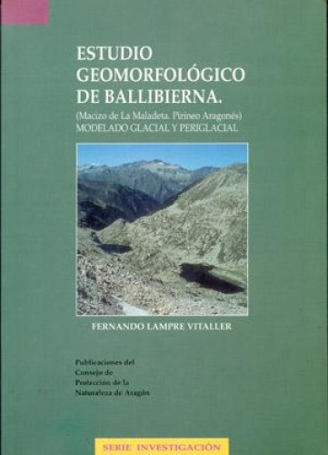 Portada del libro de ESTUDIO GEOMORFOLÓGICO DE BALLIBIERNA