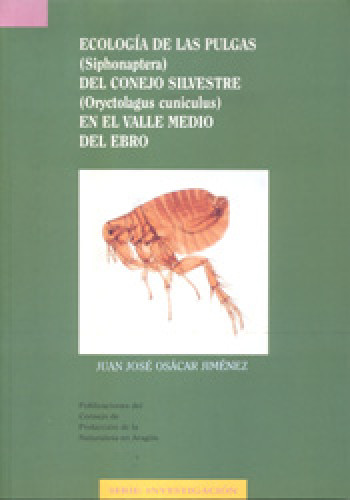 Portada del libro de ECOLOGÍA DE LAS PULGAS (Siphonaptera) DEL CONEJO SILVESTRE (Oryctolagus cuniculus) EN EL VALLE MEDIO...