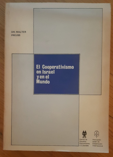 Portada del libro de Cooperativismo en Israel y en el Mundo