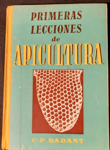 Portada del libro de PRIMERAS LECCIONES DE APICULTURA. 