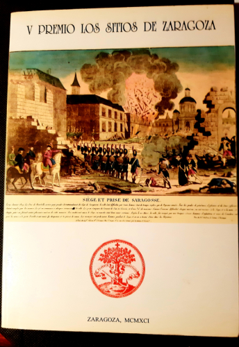 Portada del libro de V PREMIO LOS SITIOS DE ZARAGOZA