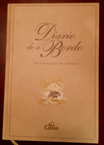 Portada del libro de DIARIO DE A BORDO MEDITERRANEO OCCIDENTAL (en español)