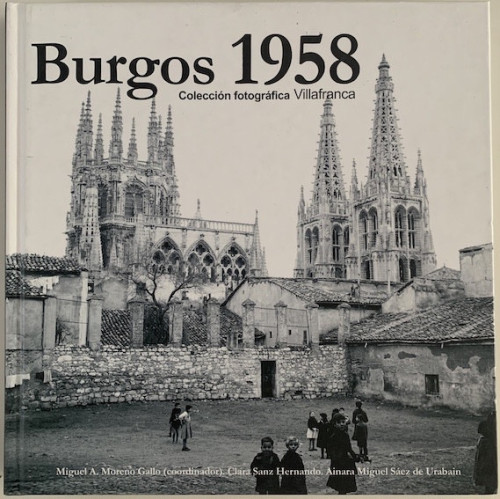 Portada del libro BURGOS 1958. COLECCIÓN FOTOGRAFICA VILLAFRANCA