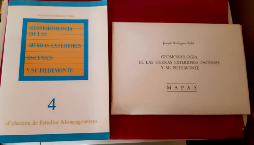 Portada del libro de GEOMORFOLOGÍA DE LAS SIERRAS EXTERIORES OSCENSES Y SU PIEDEMONTE