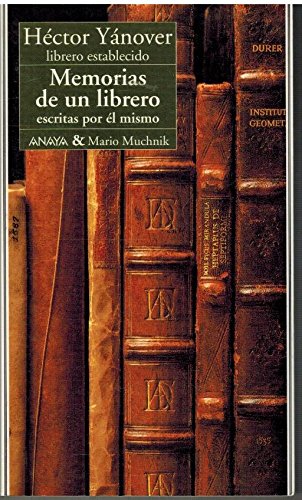 Portada del libro de Memorias de un librero