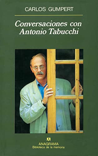 Portada del libro Conversaciones con Antonio Tabucchi 