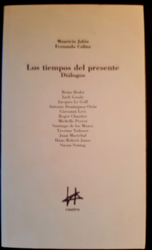 Portada del libro de LOS TIEMPOS DEL PRESENTE. Diálogos