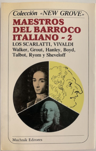 Portada del libro de Maestros del barroco italiano. II